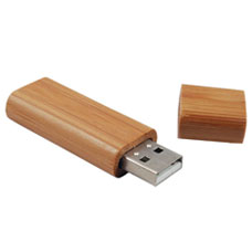 Wooden Rectangle USB Drive