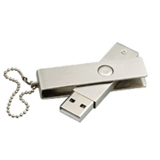 Metal Twister USB Drive