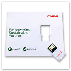 Push-out Paper USB Drive