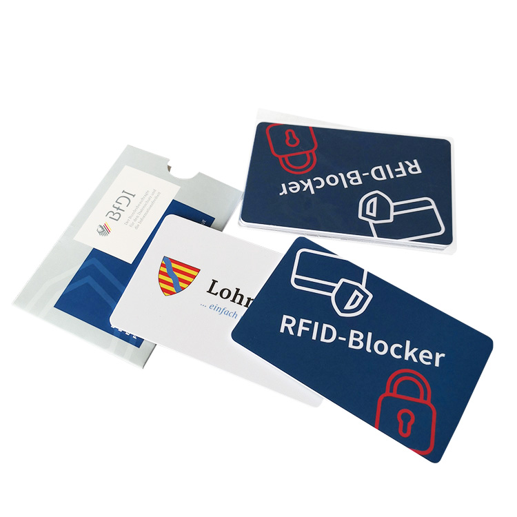 RFID blockers, RFID blocking cards.