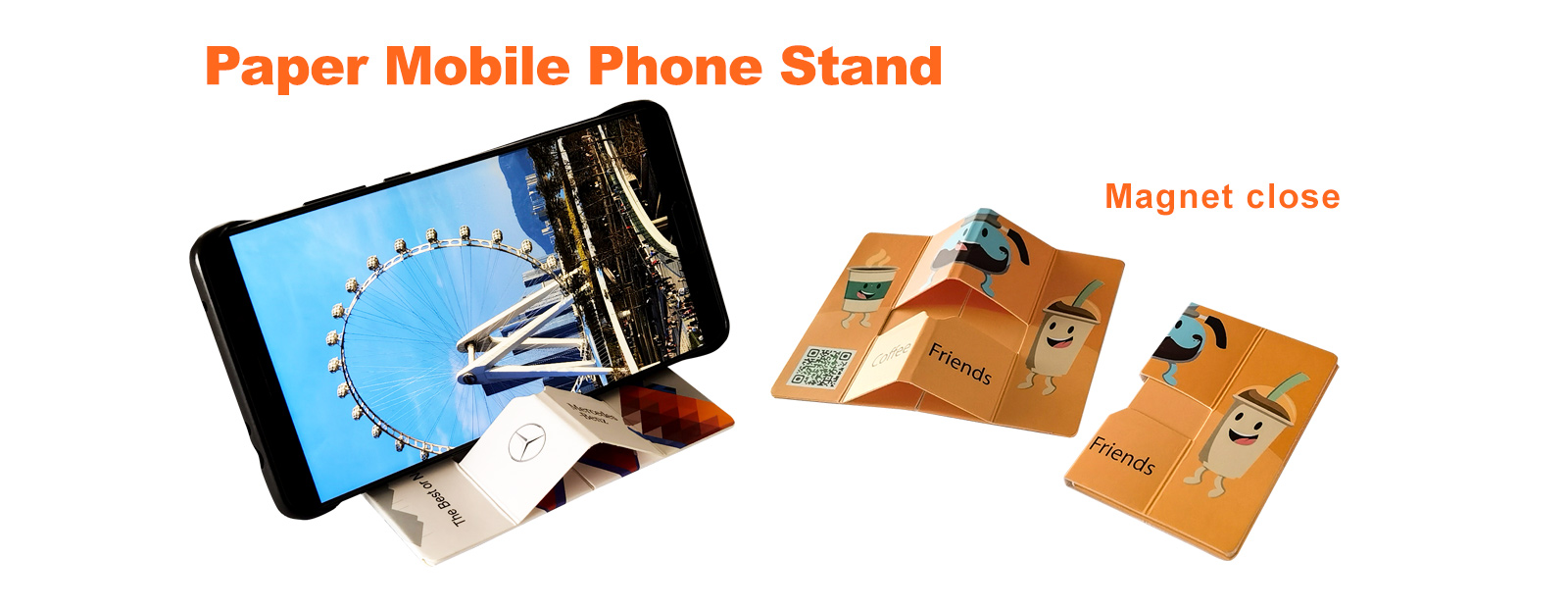 Paper mobile phone Stand