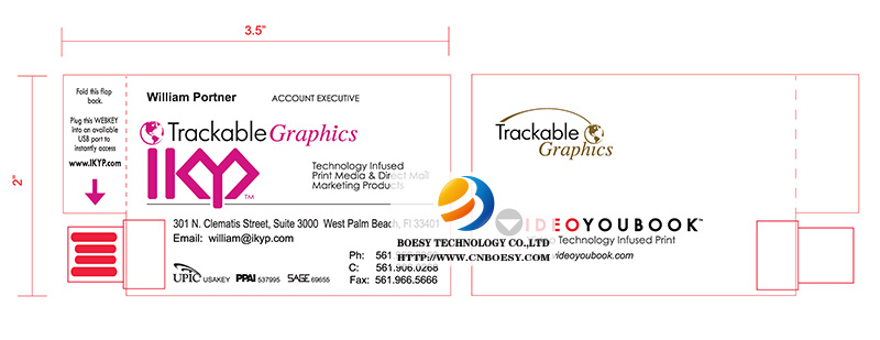 business card size paper webkey