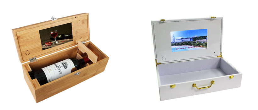 video wood box
